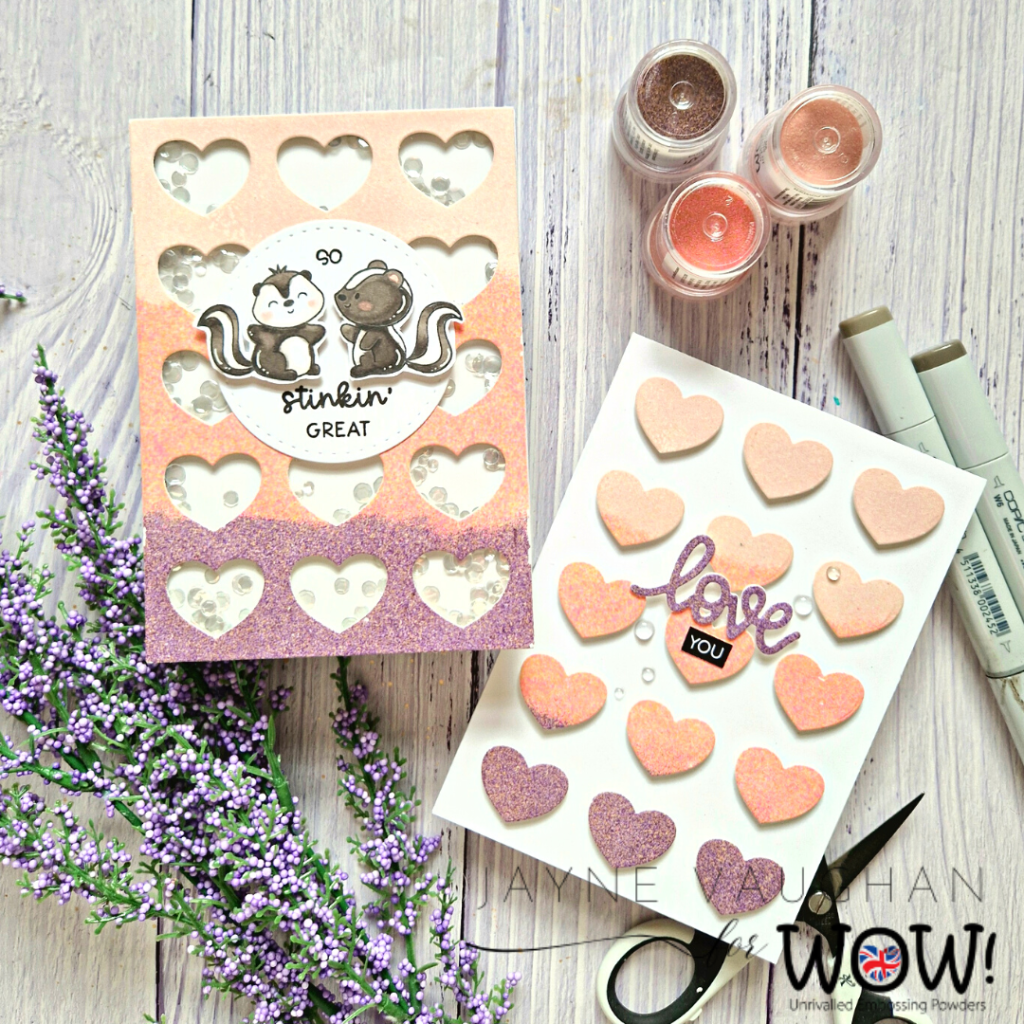 Wow! New release insta hop – 2 for 1 embossed backgrounds