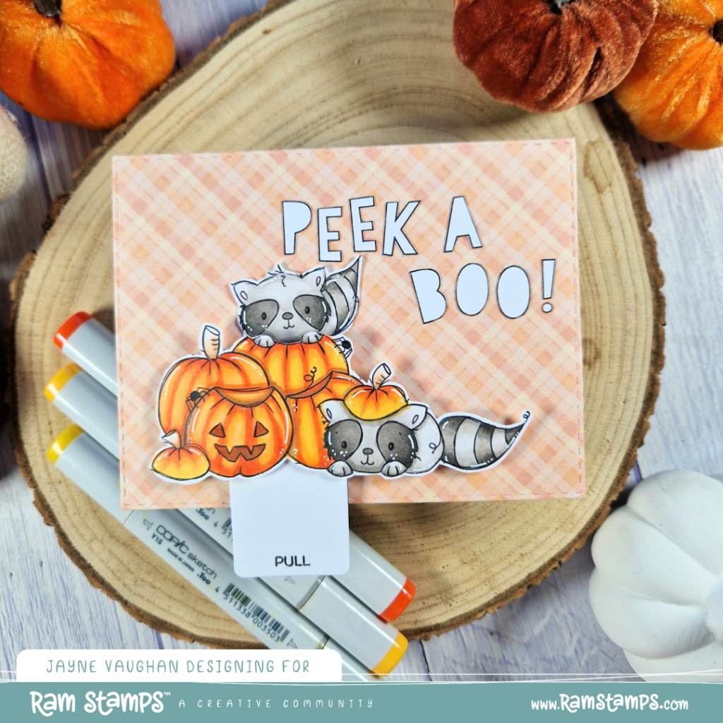 Peek-a-boo! Interactive slider card