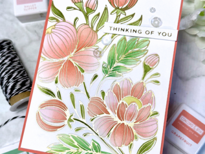 Live with Wow – playing with the new hot&nbsp;foils!