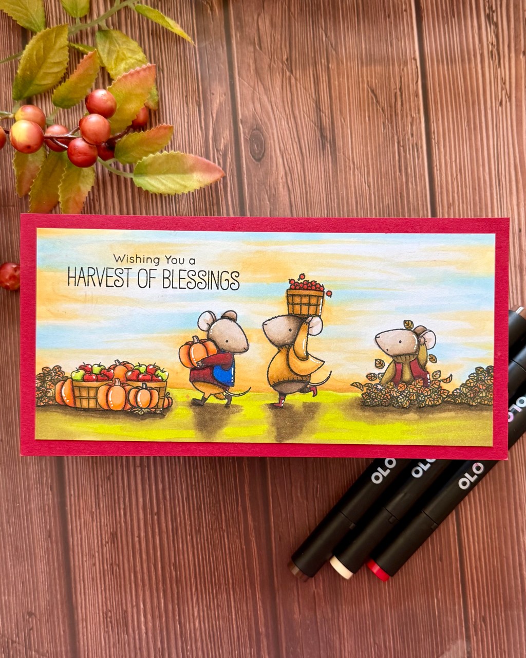 Craft and Connect September challenge –&nbsp;Autumn